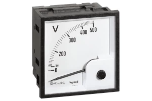 VOLTIMETRO 500V PANEL LEGRAND REF 014661