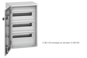 CHASIS P/CAJA 600X400 3X16MOD LEGRAND REF 036103