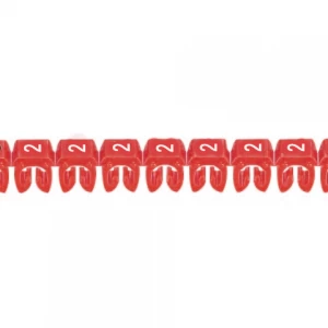 CAB3 0,5-1,5 MM2 NUMERO 2 ROJO - LEGRAND REF 038212
