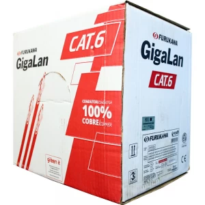 CABLE UTP GIGALAN 24AWGX4P CAT 6 CAJA 305M FURUKAWA