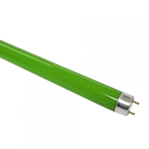 TUBO FLUORESCENTE T8 20W 60 CM COLOR VERDE-FORCE