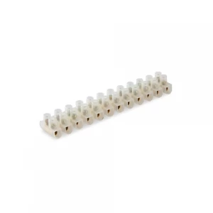 REGLETA PLASTICAS TRANS. 10MM X 12CTOS 10AMP - GOL ELECTRIC