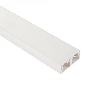 BANDEJA PLASTICA BLANCA 20X10MMX2M - CROMPTOM