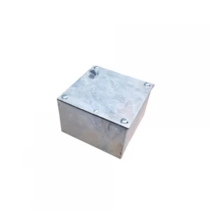Caja Lisa Galvanizada Sobrepuesta A-11 100x100x65