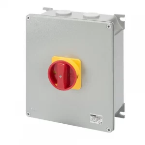 INTERRUPTOR ROTATORIO SOBREPUESTO 4P 100A IP65 M/ROJA GEWISS REF GW70575