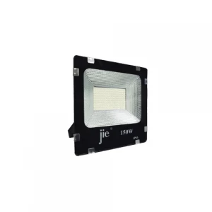 FOCO REFLECTOR LED SLIM 150W NEGRO LUZ FRIA JIE-4 MULTICHIP