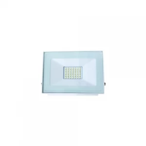 FOCO REFLECTOR LED SLIM 30W LUZ FRIA VKB MULTICHIP-BLANCO