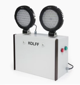 LAMPARA EMERGENCIA 2 FOCOS LED 2X36W KOLFF  KC-2559 LED