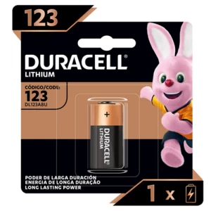 PILAS DURACELL ESPECIAL LITIO 123 HIGH POWER DE 6 V X1 UNI