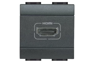 CONECTOR HDMI ANTRACITA BTICINO REF L4284