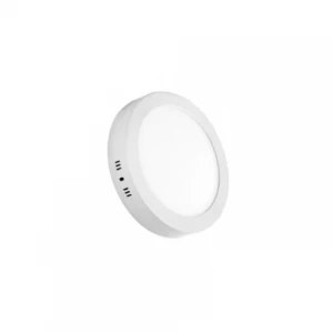 Plafon Led Redondo 6w Blanco Empavonado Luz Calida Vell.max