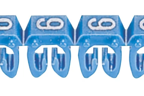 CAB NUMERO 6 AZUL 0.15-0.5MM2 - LEGRAND REF 038106