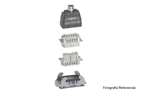 HYP/KIT EMB 16A/500V 10P+T VER LEGRAND COD REF 052611