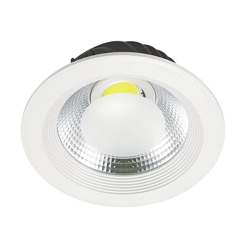 FOCO PL CHIP LED 8 PLG 25W REDONDO LUZ FRIA