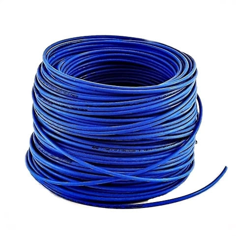 Cable Eléctrico Eva 2.5mm Azul Libre De Halógenos 100 Metros