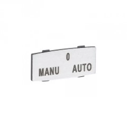 ETIQUETA MANU-O-AUTO LEGRAND REF 024344