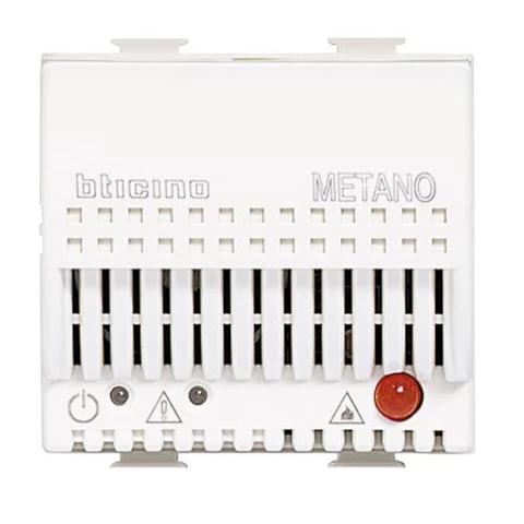 DETECTOR DE GAS METANO 12V - BLANCO BTICINO REF AM5731/12