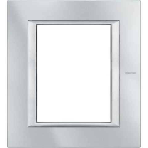 PLACA 3+3 MODULOS COLOR TECH MODELO AXOLUTE BTICINO REF HA4826HC