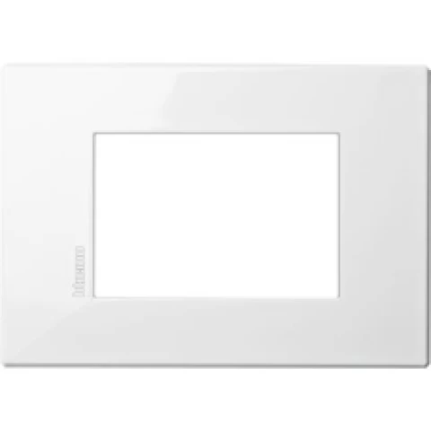 PLACA 3 MOD AIR BLANCO AXOLUTE BTICINO REF HW4803HD