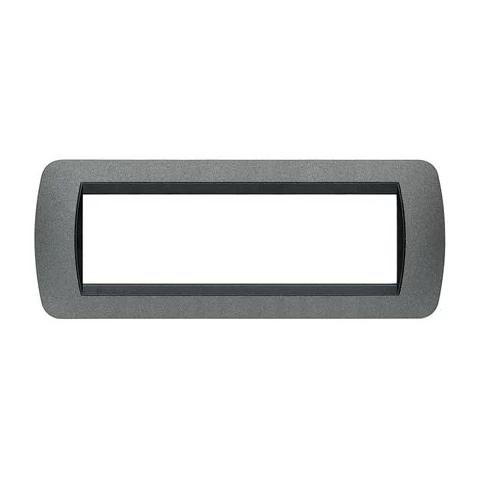 PLACA 7 MOD GRAFITO BTICINO REF L4807GF