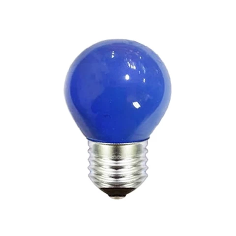 AMPOLLETA BOLA LED 2W E27 AZUL ALIC