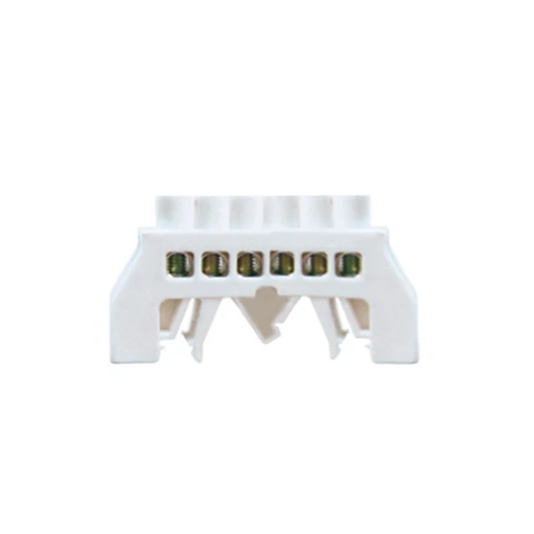 BARRA CONEXION RIEL DIN AISLADA BLANCA 6X16MM - LEXO