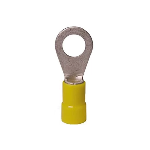 Terminal  de ojo amarillo 12-10AWG de 10mm