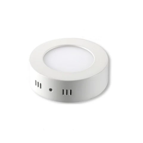 PLAFON LED REDONDO 6W  EMPAVONADO LUZ CALIDA - LOGIC