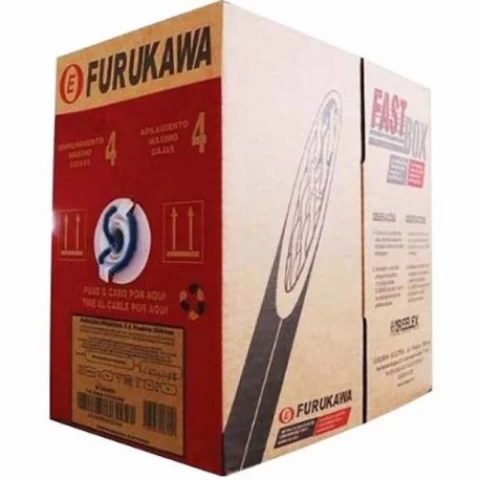 CABLE UTP MULTILAN 24AWGX4P CAT 5E CAJA 305M - FURUKAWA