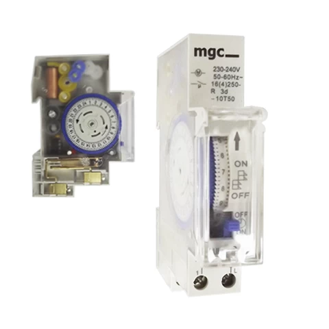 RELOJ CONTROL ANALOGO C/ RESERVA 0/24HRS. 1 MOD-MGC