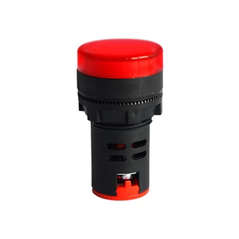 Luz Piloto Led 22mm Roja 220v-bekam