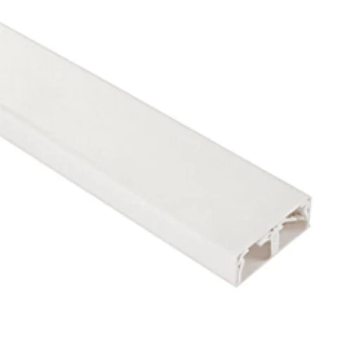 BANDEJA PLASTICA BLANCA 20X10MMX2M - CROMPTOM