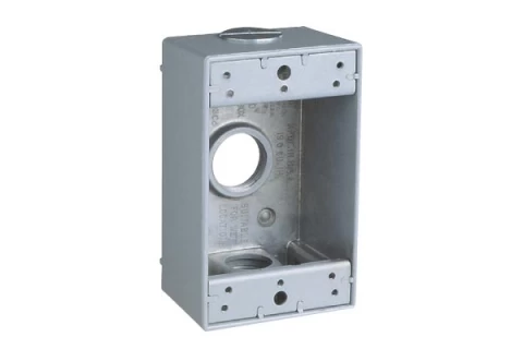 CAJA METAL 3 ENTR 3/4 P LEGRAND REF 876101