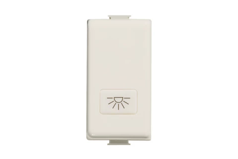 TECLA SIMBOLO LUZ - MARFIL BTICINO  REF A5921A