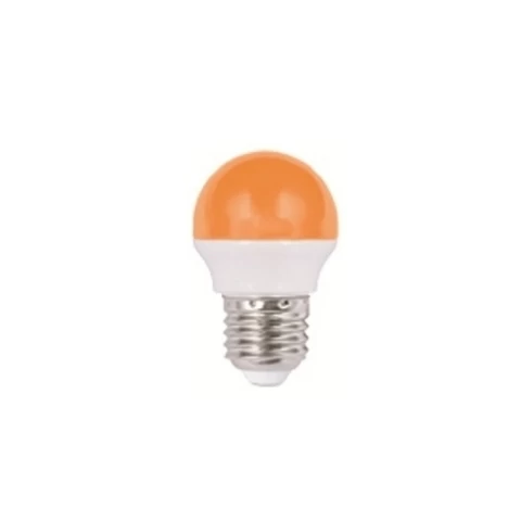 Ampolleta Bola Led 2w E-27 Naranja Fsl