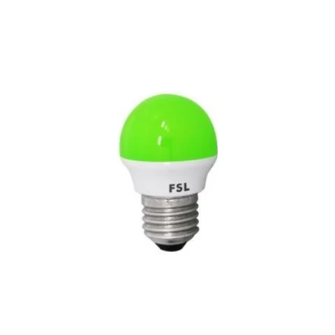 Ampolleta Bola Led 2w E-27 Verde Fsl