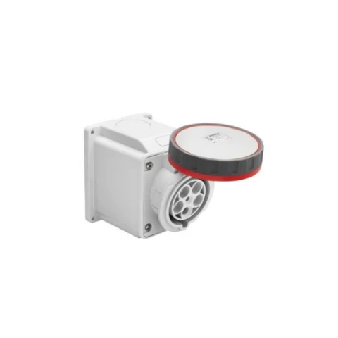 Enchufe Hembra Industrial Sobrep 380v 63a 10g 3p+t Ip67 Gewiss Ref Gw63452