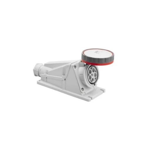 Enchufe Hembra Sobre 380v 125a Libre Halogeno 3p+n+t Ip67 Gewiss Ref Gw62535