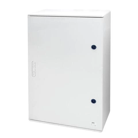 TABLERO POLIESTER PUERTA CIEGA 1060x800x350MM CERRADURA GEWISS REF GW46007F