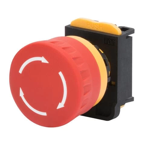 PULSADOR EMERG C/RETENCION P/TAB FAENA GEWISS REF GW74361