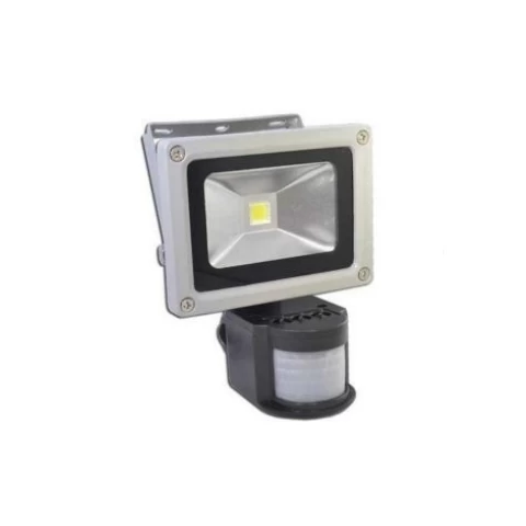 Foco Reflector Led 20w Con Sensor Luz Fria