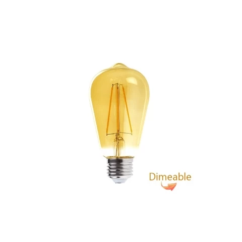 AMPOLLETA FILAMENTO LED 5W DIMEABLE