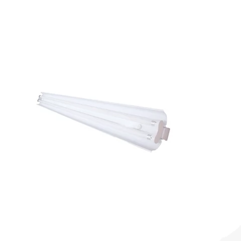 Equipo simple para 2 tubos Led 120 cm con aletas FSL