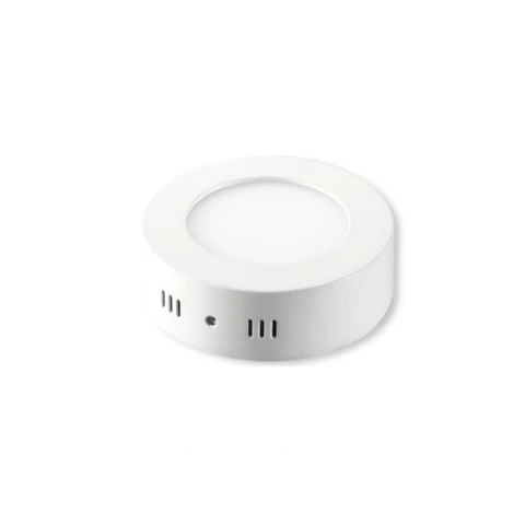 PLAFON LED REDONDO 6W BLANCO EMPAVONADO LUZ FRÃA FSL