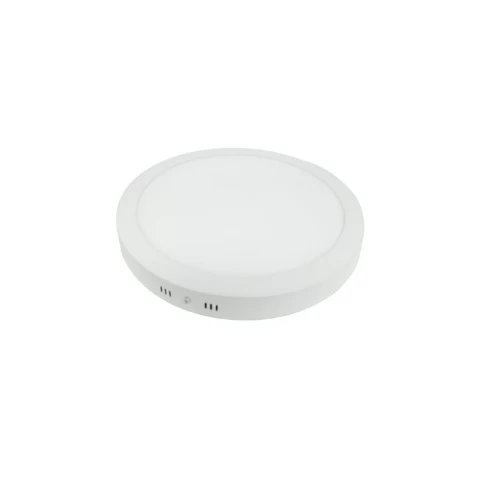 PLAFON LED REDONDO 12W BLANCO EMPAVONADO LUZ CALIDA FSL