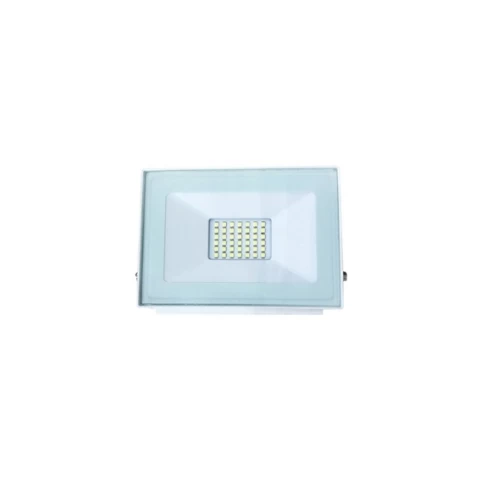 FOCO REFLECTOR LED SLIM 30W LUZ FRIA VKB MULTICHIP-BLANCO