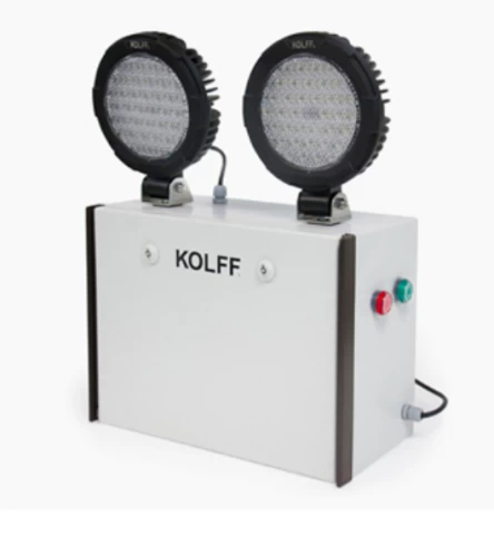 LAMPARA EMERGENCIA 2 FOCOS LED 2X36W KOLFF  KC-2559 LED VIBRAM