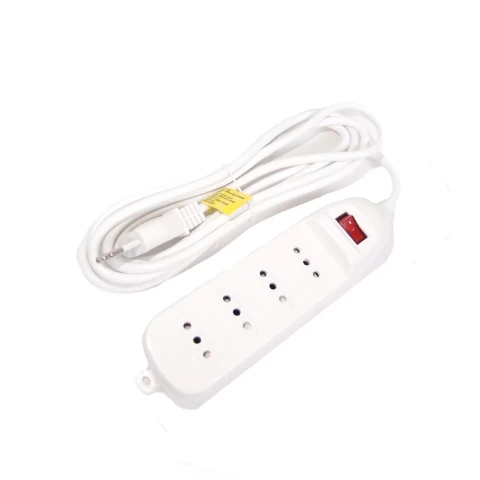 Alargador Multiple 4 Pos 1.5mts Blanco
