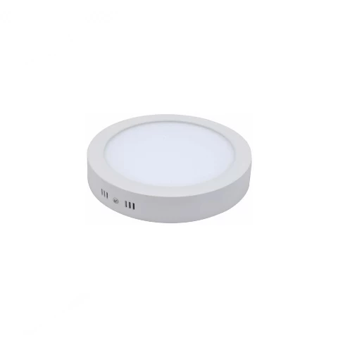 Plafon Led Redondo 24w Blanco Empavonado Luz Fria Jie