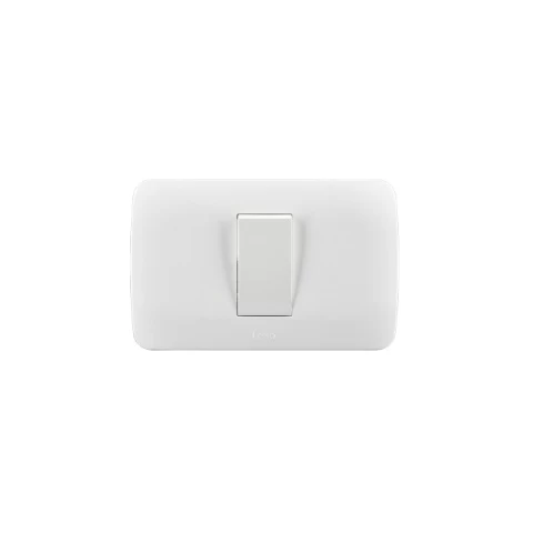 Interruptor Simple 9/12 10a 250v Blanco Lexo